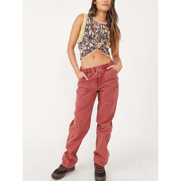 🎉LAST CHANCE🎉 NWT FP Movement Voyage Pants / Cowboy - Picture 2 of 7